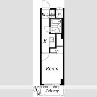 ベル島田【5階】の間取り