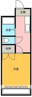 スカイパレス福島B【102号室】の間取り