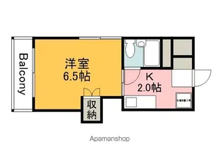 第3中川コーポラス【7階】の間取り
