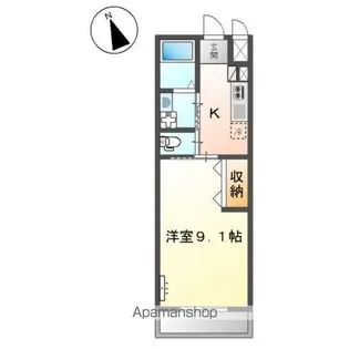 ロア・リガシー【2階】の間取り