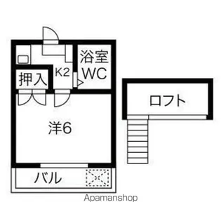 i・city大林【2階】の間取り