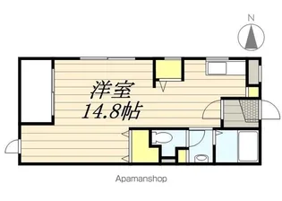 レポーゼ・ドゥー【4階】の間取り