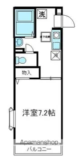 イーストコート【106号室】の間取り