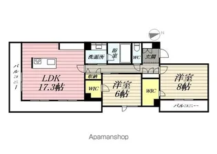 神奈川県横浜市栄区小菅ケ谷4丁目【マンション】の間取り