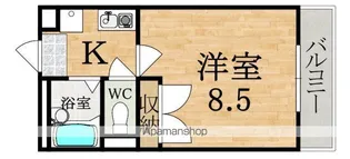 レオパレスルピナス【2階】の間取り
