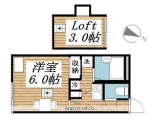 蟻ヶ崎Ⅱレジデンス【104号室】の間取り