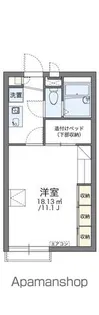 レオパレス波岡【212号室】の間取り