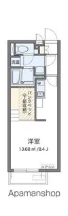 レオネクストプランタン【2階】の間取り