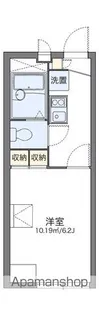 レオパレスSHIROYAMAⅥ【2階】の間取り