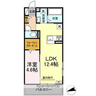 DーHILLS佐藤III【3階】の間取り