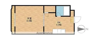 エルドラード【2階】の間取り