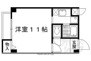 MIGHCITY【301号室】の間取り