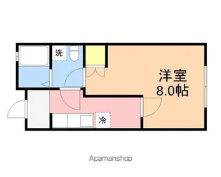 スタンリクラーゼ【203号室】の間取り