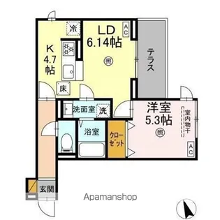 (仮称)前原東2丁目PJ【1階】の間取り