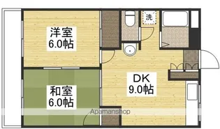 センチュリー清水【2階】の間取り
