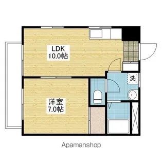 ボンジョワールⅡ【4階】の間取り