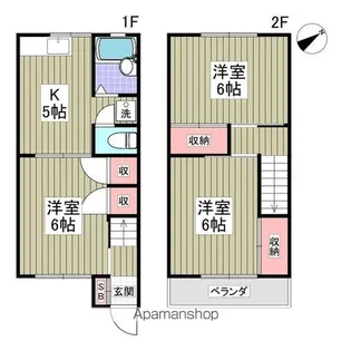 テラス・ジョイⅠ【1階】の間取り