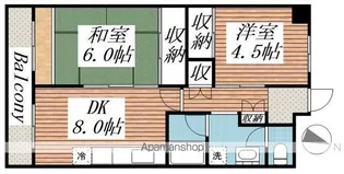 フォーシーズン苫小牧【308号室】の間取り