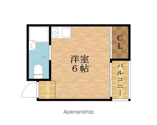 ミキモトビル【402号室】の間取り