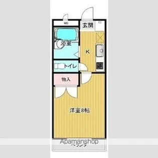 フリーダム星の宮【3階】の間取り