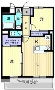 アルファレガロ高松駅前【4階】の間取り