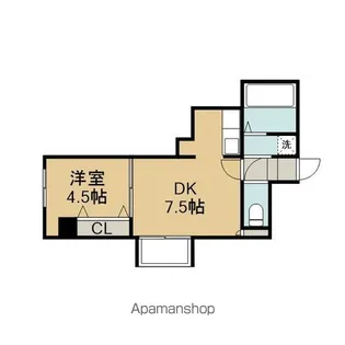 セントラルコーポ朝日【303号室】の間取り
