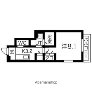 RELAIR松園(リレア)【1階】の間取り