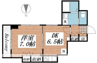 橘ビル【2階】の間取り