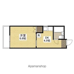 川本ビル【5階】の間取り