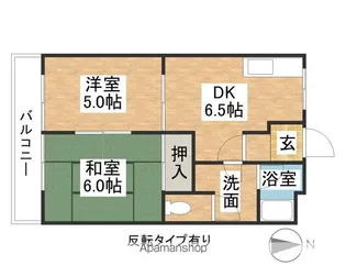ユーハイムKATO【1階】の間取り
