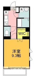 プライムコートΑ【407号室】の間取り