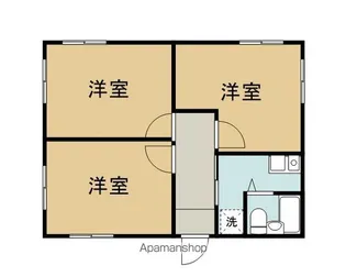 ファンタジー瀬田【3階】の間取り