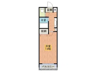 プレジデント敦賀【1階】の間取り