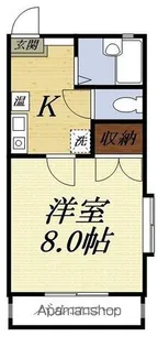 ベルエポック【2階】の間取り