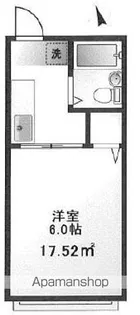 シティハイムレスポワール【2階】の間取り