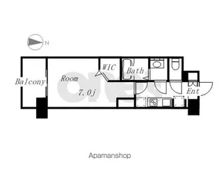 パルティール黒川本通り【4階】の間取り