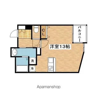 アクティス長野東【3階】の間取り