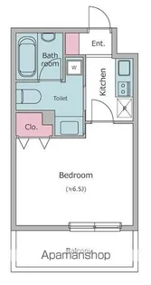 レジディア新川【3階】の間取り