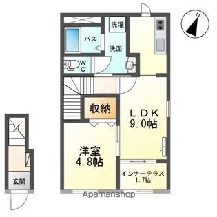 LIBERTE(リベルテ)【2階】の間取り