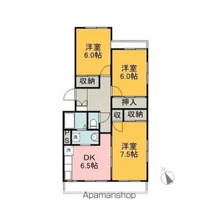 長谷川マンションⅡ【101号室】の間取り