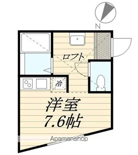 フィオーレK【2階】の間取り