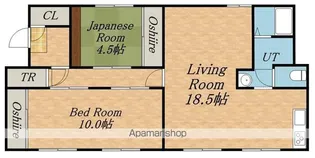 ニヤクコーポ【3階】の間取り