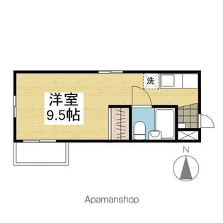マンションHAM清水町【1階】の間取り