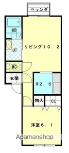 メゾン・ド・エミネンス【1階】の間取り