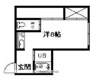 清水町ハイツⅡ【201号室】の間取り