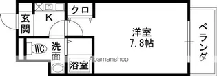 セルジュYS東園田【403号室】の間取り
