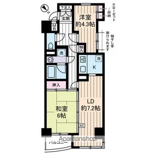 リリエンベルグ壱番館【3階】の間取り