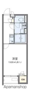 クレイノ樋下【104号室】の間取り