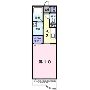エグゼリオ【1階】の間取り