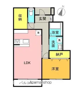 津森町アパート B棟(仮称)【102号室】の間取り